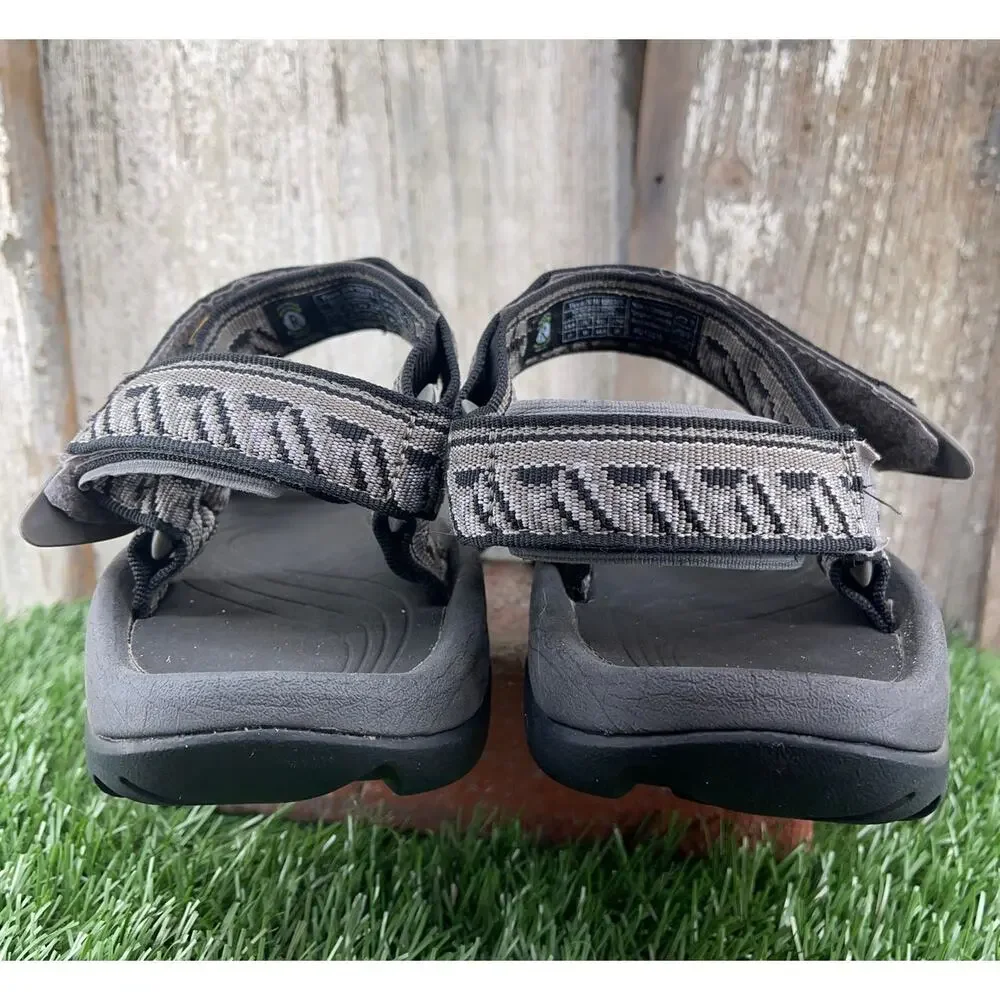 Teva Hurricane 4 Ouray Black Sport Sandals Men's 11
